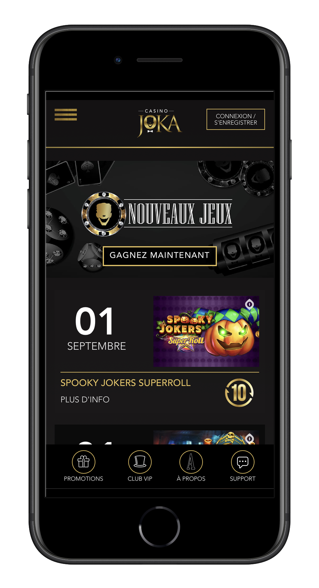 casino joka connexion